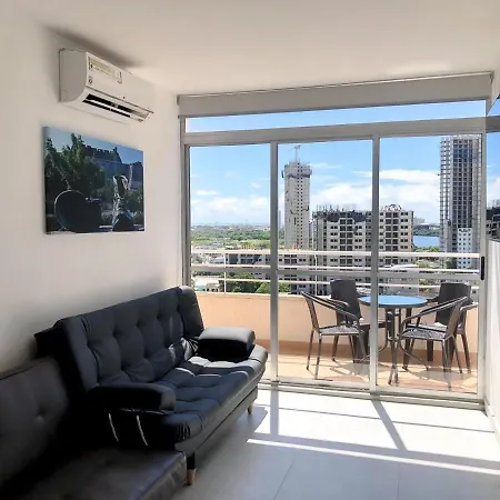 Apartment Lujoso Apto: 3 Hab+2 Bano+2 Balcones, Vista Al Mar *