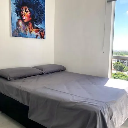Apartment Lujoso Apto: 3 Hab+2 Bano+2 Balcones, Vista Al Mar Cartagena
